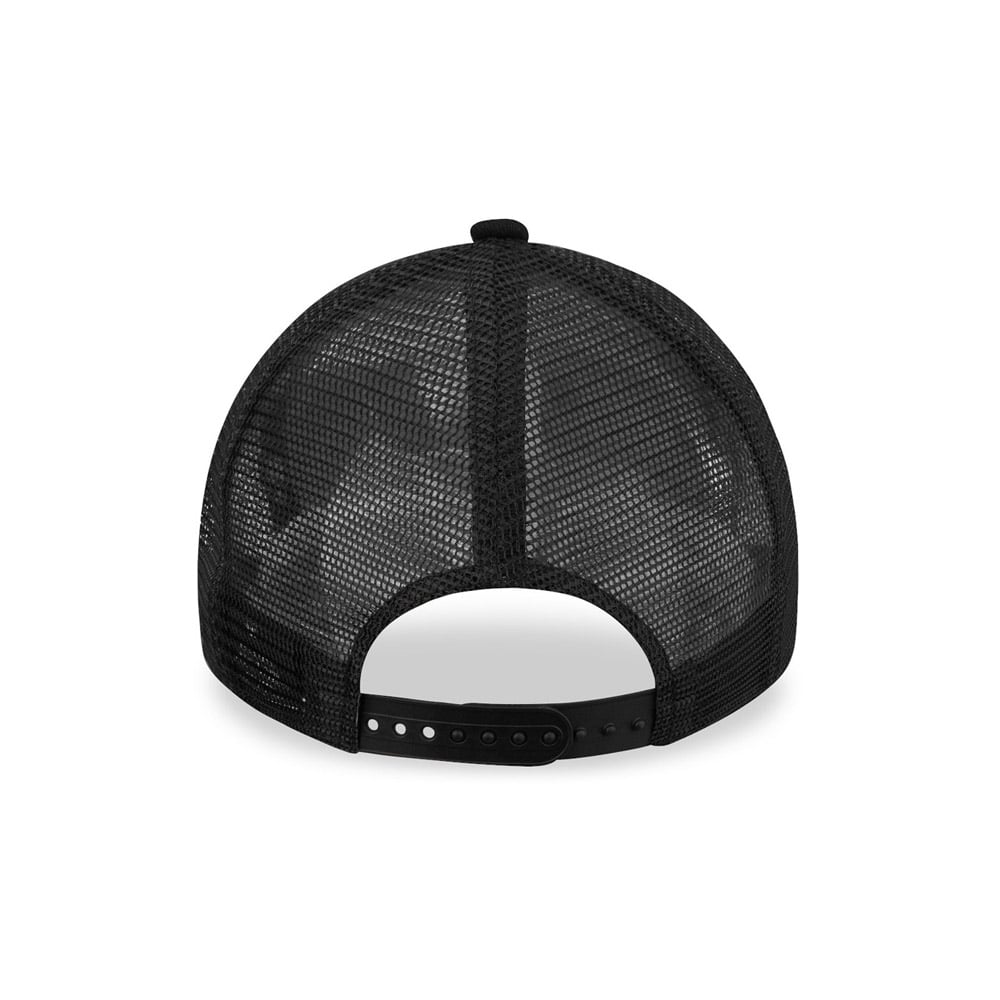 Casquette Trucker New Era 9Forty - Chicago Bulls - Noir - Taille Unique - Neuf Avec étiquettes