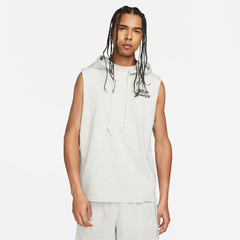 Mens nike cut off hoodie clearance