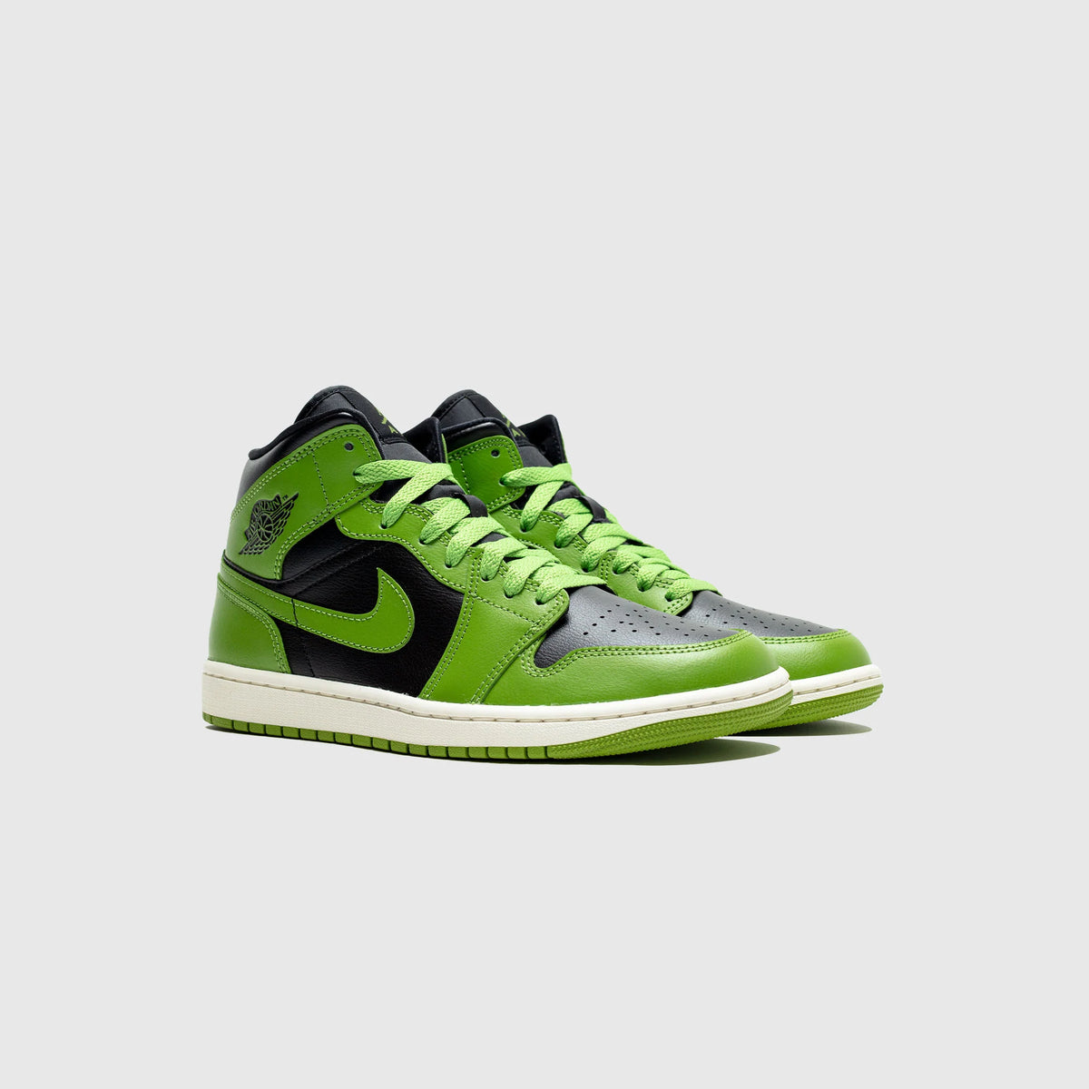 jordan 1 green and black mid