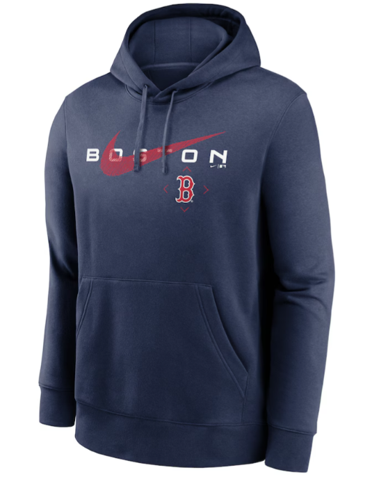 Boston Red Sox Nike Swoosh  Hoodie