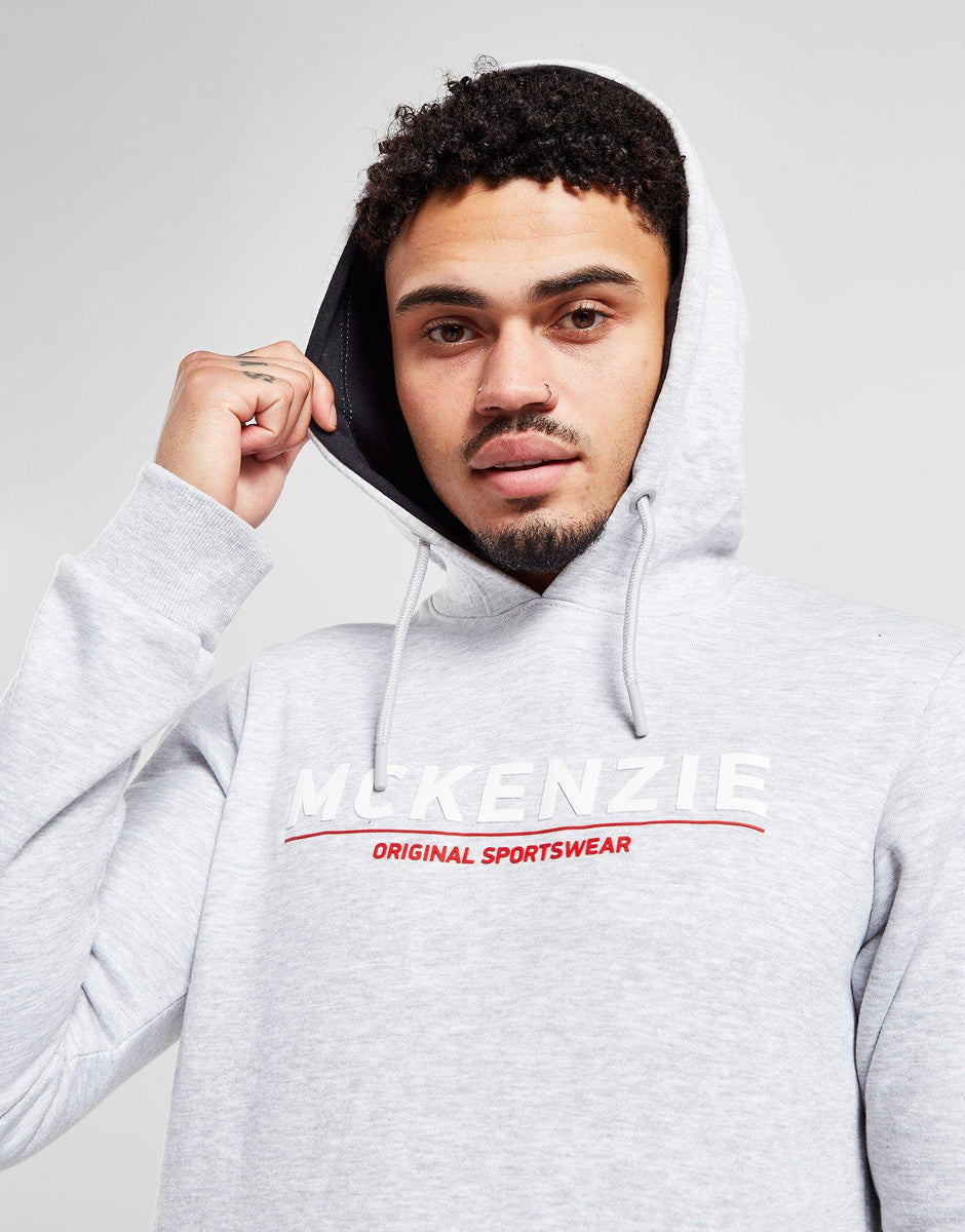 Grey McKenzie Elevated Essential Overhead Hoodie LondonShop Maroc