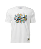 Reebok FJ Worlds Collide Unisex Beyaz T-Shirt