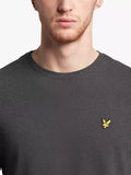 Lyle & Scott Plain T-Shirt - Charcoal Marl -