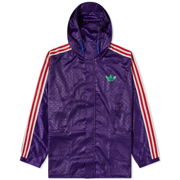 Adidas Originals OVERSIZE Trefoil Windbreaker JACKET Purple