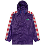Adidas Originals OVERSIZE Trefoil Windbreaker JACKET Purple