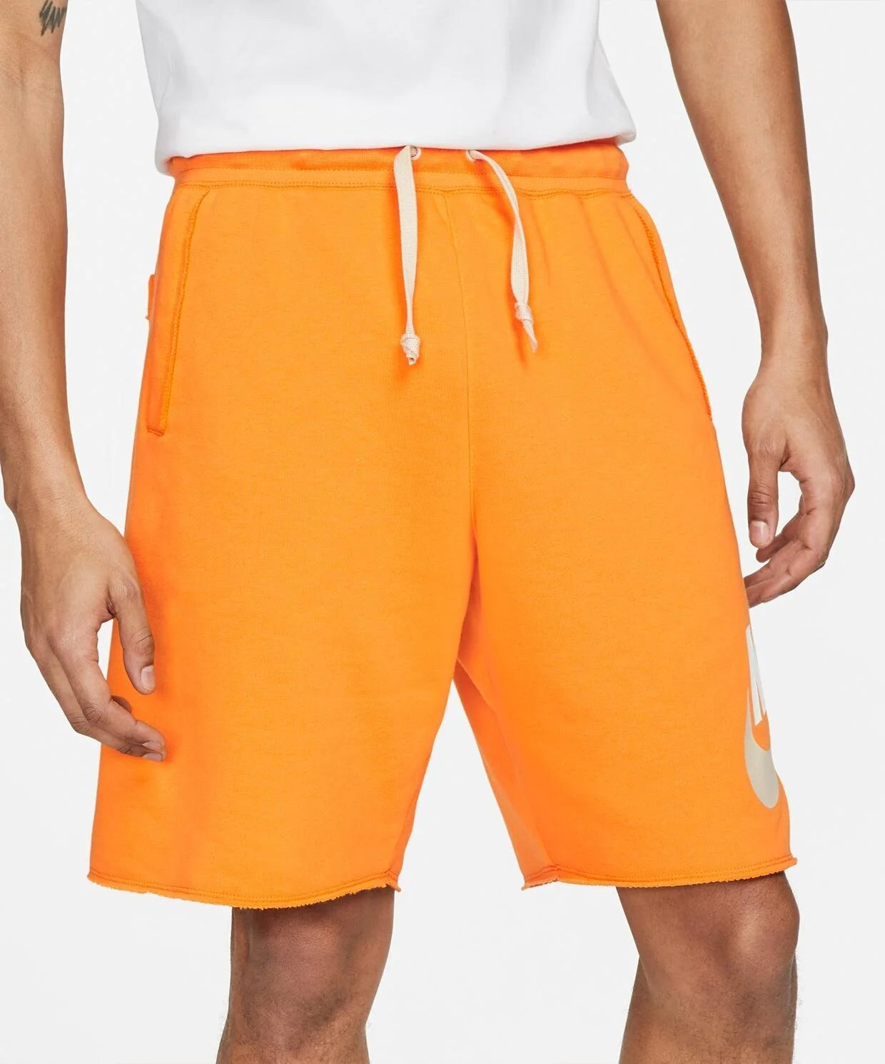 Nike alumni shorts orange online