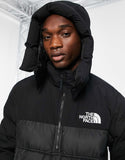 The North Face Himalayan insulated synthetic anorak jacket in black