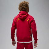 Jordan Men's Flight MVP Cardinal Red Fleece Pullover Hoodie