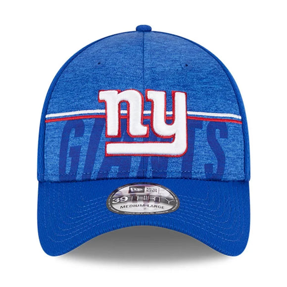 Men's New Era Royal New York Giants 2023 NFL Training Camp 39THIRTY Flex Fit Hat