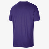 T-Shirt Nike Los Angeles Lakers Courtside purple