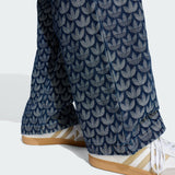 DENIM LOOSE MONOGRAM PANTS