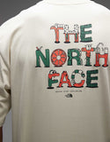 The North Face Food Fun backprint t-shirt in beige.