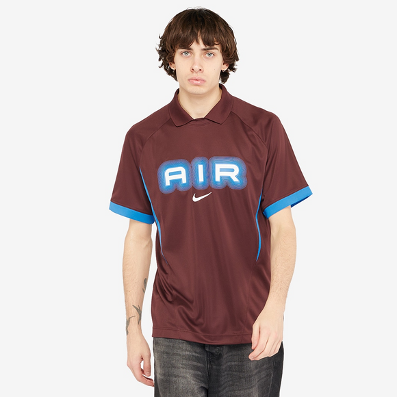 Nike polo Air T-Shirt  - Burgundy/Blue