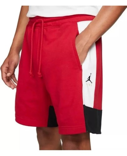 Nike Jordan Jumpman Fleece Logo Shorts Gym Red White