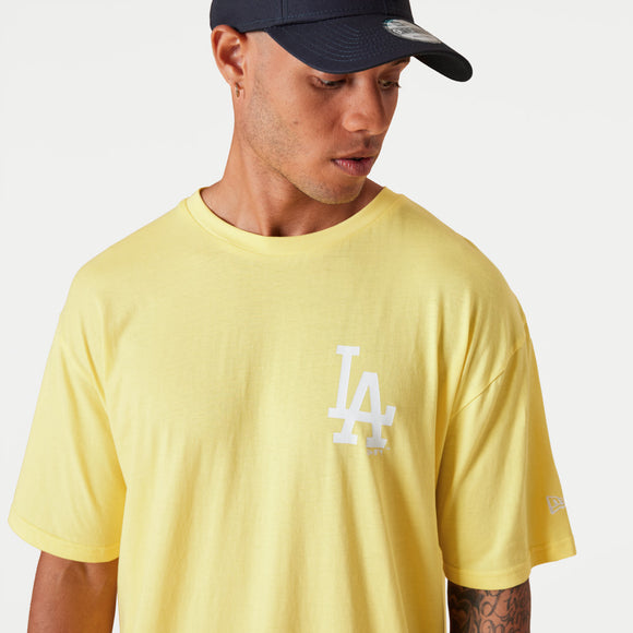 T-shirt Oversize Jaune LA Dodgers MLB League Essential
