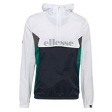 Ellesse Mens Brando Overhead Jacket White/Navy