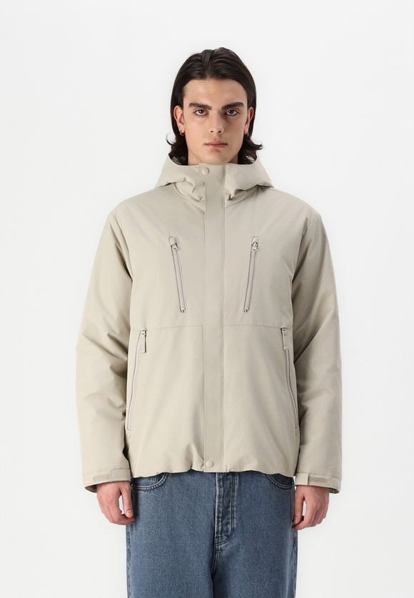Hollister Co. Hooded Shell Jacket - Light jacket - pure cashmere