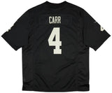 Las Vegas Raiders Carr #4 Nike Game Home Jersey