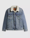 Relaxed Fit Sherpa Trucker Jacket