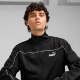 Puma Men's Poly Piping Tracksuit Black