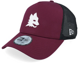 New Era AS Roma Seasonal Burgundy/Black A-frame Trucker