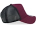 New Era AS Roma Seasonal Burgundy/Black A-frame Trucker