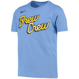 Nike Powder Blue City Connect Name & Number T-Shirt