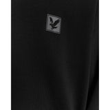 LYLE & SCOTT MEN'S LOUNGEWEAR PULLOVER HOODIE - JET BLACK