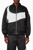 Nike Nsw Synfl Swoosh Bomber Jacket in Nylon