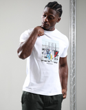 Weekend Offender Battle Lines T-Shirt White