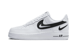 Nike Air Force 1 Low Cut Out Swoosh Black