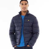 Lyle And Scott Vintage Mens Lightweight Padded Jacket Dark Navy