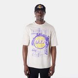 New Era Men's NBA Los Angeles Lakers Graphic T-Shirt