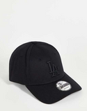 New Era LA Dodgers 9forty cap in black