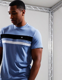Weekend Offender Golding T-Shirt Cadet Blue/Black/White