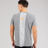 Ellesse Mens Dundalk Running Top Light Grey Marl