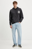 Hollister Boxy Terry Logo Graphic Hoodie