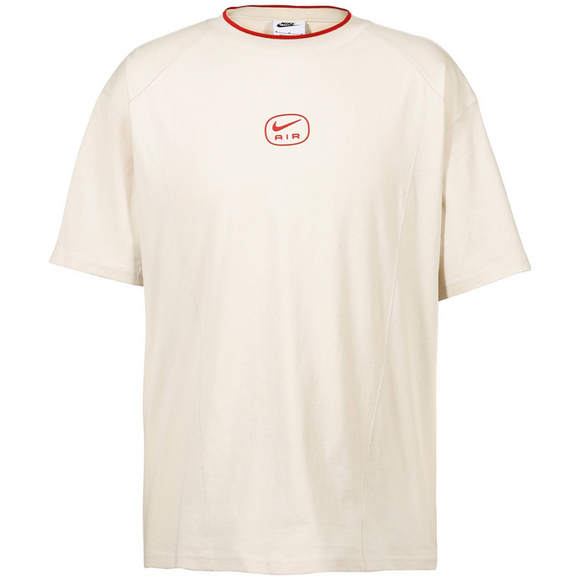 T-Shirt Nike Swoosh Air -beige&red