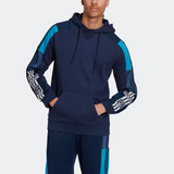 adidas Men's Originals Re-process Hoodie Blue