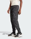 adidas Originals Allover print SST tracksuit bottoms in Black