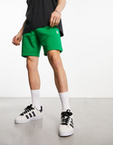 adidas Originals Trefoil Essentials shorts in green