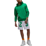 Air Jordan Essentials Graphic Mesh Shorts 'White Green'Men's