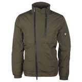 Lyle & Scott Mens Green Double Zip Jacket