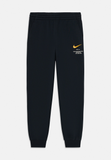 Nike Sportswear Tracksuit bottoms - black/university gold coloured