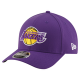 Los Angeles Lakers New Era 9FORTY Stock M-Crown Adjustable Hat - Purple