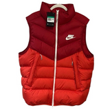 NWT Nike Sportswear Down Fill Windrunner Gilet Vest in Red Colorway