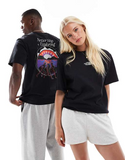 The North Face Never Stop unisex backprint t-shirt in black