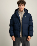 Lacoste puffer jacket with a hood