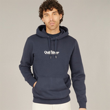 Quiksilver Mens Fineline Hoodie Dark Navy