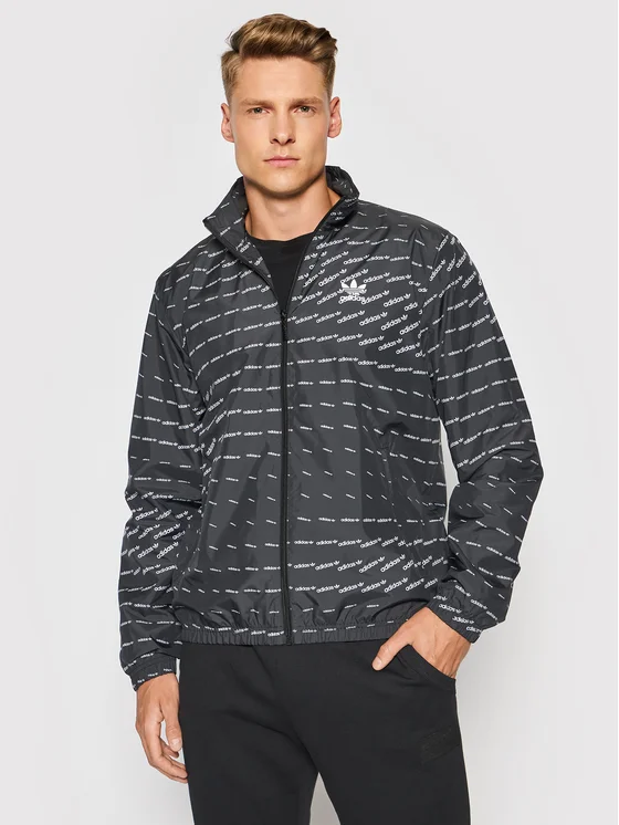 ADIDAS Graphics Monogram Jacket Black Regular Fit